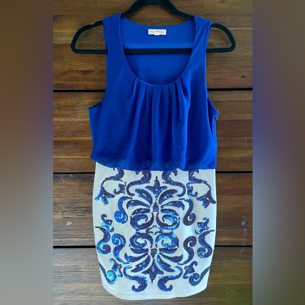 Blouse top bodycon midi dress